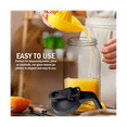 thumbnail image 4 of 64Oz Glass Pitcher with Lid Wide Mouth Jar Leak-Proof Water Jug, for Water, Juice, Milk, Tea, Iced Coffee, and Drinks, 4 of 5