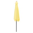 thumbnail image 4 of CorLiving 10ft Large Round, Market Outdoor Patio Umbrella with Side Flaps, Steel Frame and Round Fillable Base, 4 of 8