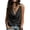 Black, variant on Endives Women's Tanks Top Cowl Neck Sleeveless Top Metal Strap Lightweight Linen Shirt Casual Loose Beach Vacation Shirt Tank Tops for Women Summer Sale