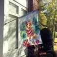 thumbnail image 3 of Carolines Treasures DAC3649CHF 40 x 28 in. Sheltie Christmas Polyester House Flag, 3 of 7