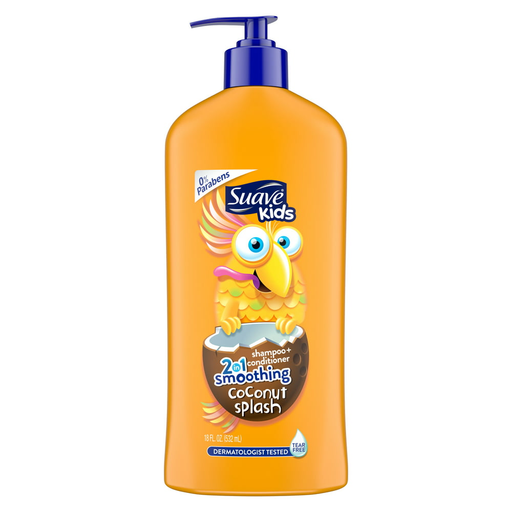 Suave Kids 18 Oz. 2-In-1 Coconut Smoothie Shampoo & Conditioner