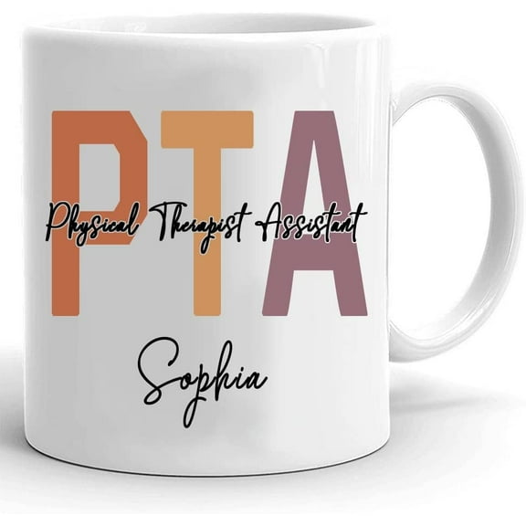 Pta Mug, Physical Therapist Assistant Mug, Birthday Christmas Gifts For Physical Therapist Assistant