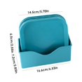 thumbnail image 3 of 4 Colors Square Feeding Bowl Cat Food Bowl Fatigue-Free Wet and Dry Food Bowls for Kittens and Short-Legged Cats, 3 of 7