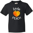 thumbnail image 3 of Inktastic Little Peach Cute Heart Shaped Peach Youth T-Shirt, 3 of 5