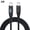 black 1m, variant on LED Display USB C to C Cable, 100W Fast Charging Cable, Braided Data Cable for  iPhone MacBook Pro Air Gaming Laptops Android Phones