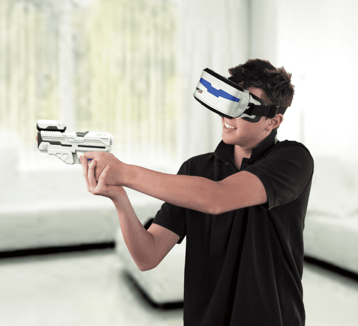 VR Real Feel Alien Blasters W/ Headset -