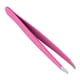thumbnail image 1 of Cejas Oblicuas Profesionales para Dar Forma A Las Cejas Acero Inoxidable (rojo Rosa), 1 of 5