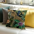 thumbnail image 3 of BANET Animal Print Pillow Cover Tropical Safari Decorative Pillow Covers Home Decor Pillowcase 20x20in, 3 of 5
