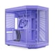 thumbnail image 1 of Funda para PC HYTE Y70 Mid-Tower ATX Gaming con doble cámara, color morado, 1 of 6