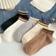 thumbnail image 1 of Calcetines cortos para hombre, calcetines blancos de primavera y verano, calcetines deportivos para estudiantes, transpirables y de moda, calcetines náuticos de color sólido para hombre, 1 of 6