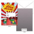 thumbnail image 3 of Paper Frenzy Super Hero Themed Valentine Cards WITH ENVELOPES - 25 Pack, 3 of 6