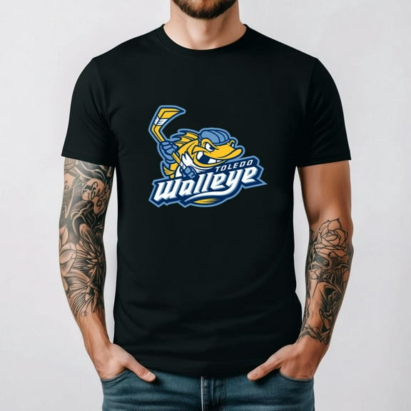 Local Team Hoodie Style Retro Walleye Spirit Graphic Fan Inspired T-shirt, up to size 5XL.
