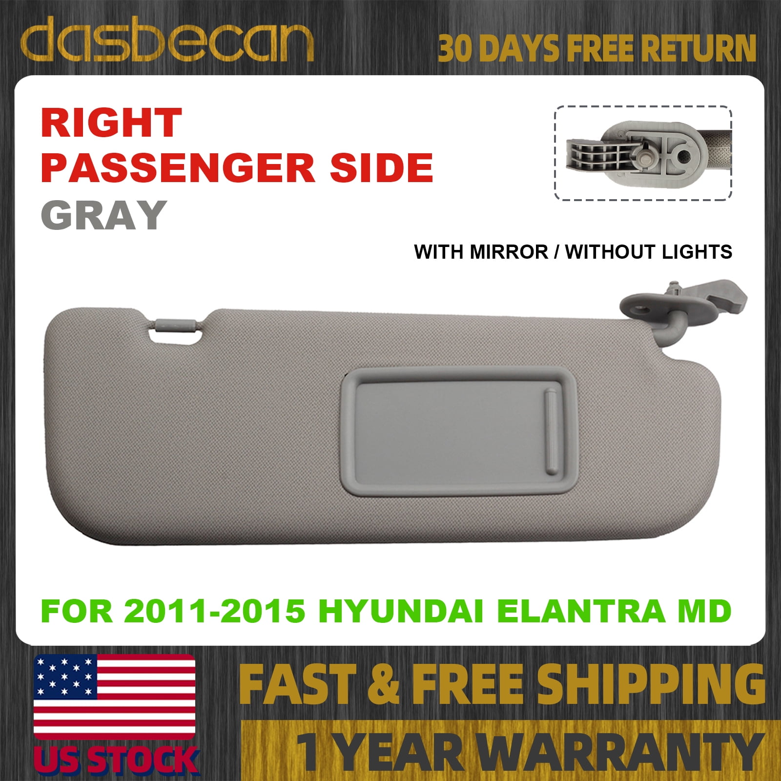 sun様　返品用 Amazon.com: Genuine Volvo Sun Visor 39822718 : Automotive