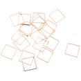 thumbnail image 2 of 2x 20 piezas colgante geométrico pendiente colgante halzgos de bricoje - cuadrado pteado Zulema  Pendiente colgante colgante, 2 of 8