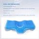 thumbnail image 5 of Estera de almohada de gel duradera, fresca, transpirable, refrescante, ergonómica, cojín de almohada de enfriamiento de colmena para salón en casa, 5 of 8
