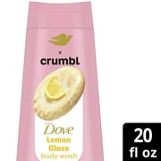 Dove Crumbl Moisturizing Liquid Body Wash Lemon Cookie, 20 oz