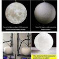 thumbnail image 5 of 3D Moon Chandelier-Moon Ceiling Chandelier Moon Ceiling Light Planet Pendant Light Fixture Moon Restaurant Bar Home Children's Room LED Chandelier(Bul, 5 of 5