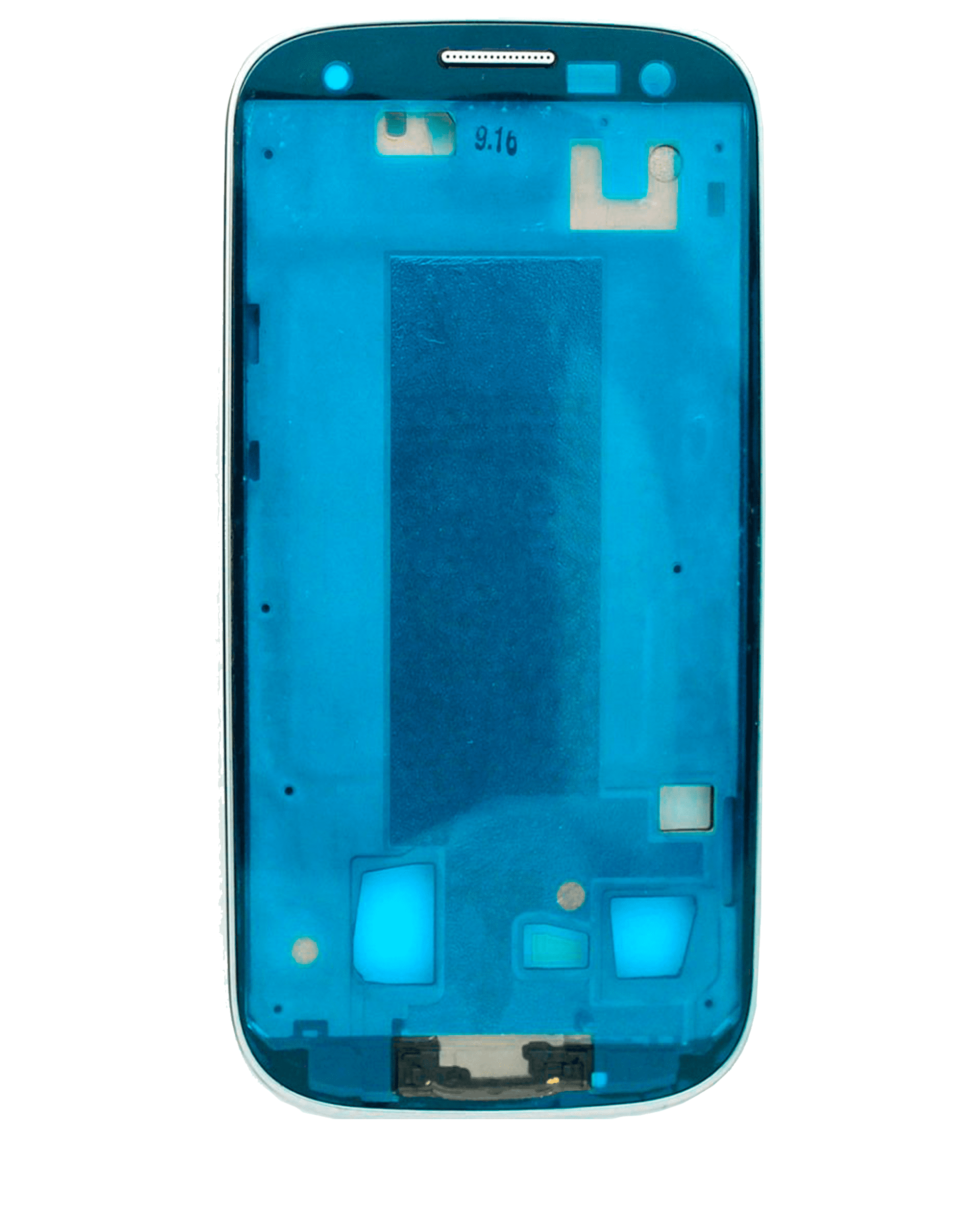 Cadre LCD de Remplacement Compatible pour Samsung Galaxy S3 (Verizon / Straight Talk) (I535) (Blanc)
