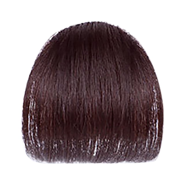 Frange à Clip Cheveux Humains, Frange à Clip Naturelle pour Filles et Femmes
