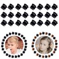 thumbnail image 2 of Coofit 24 Pcs Mini Pince à Cheveux Mode Couleur Unie Mini Pince à Cheveux Accessoires pour Cheveux, 2 of 11