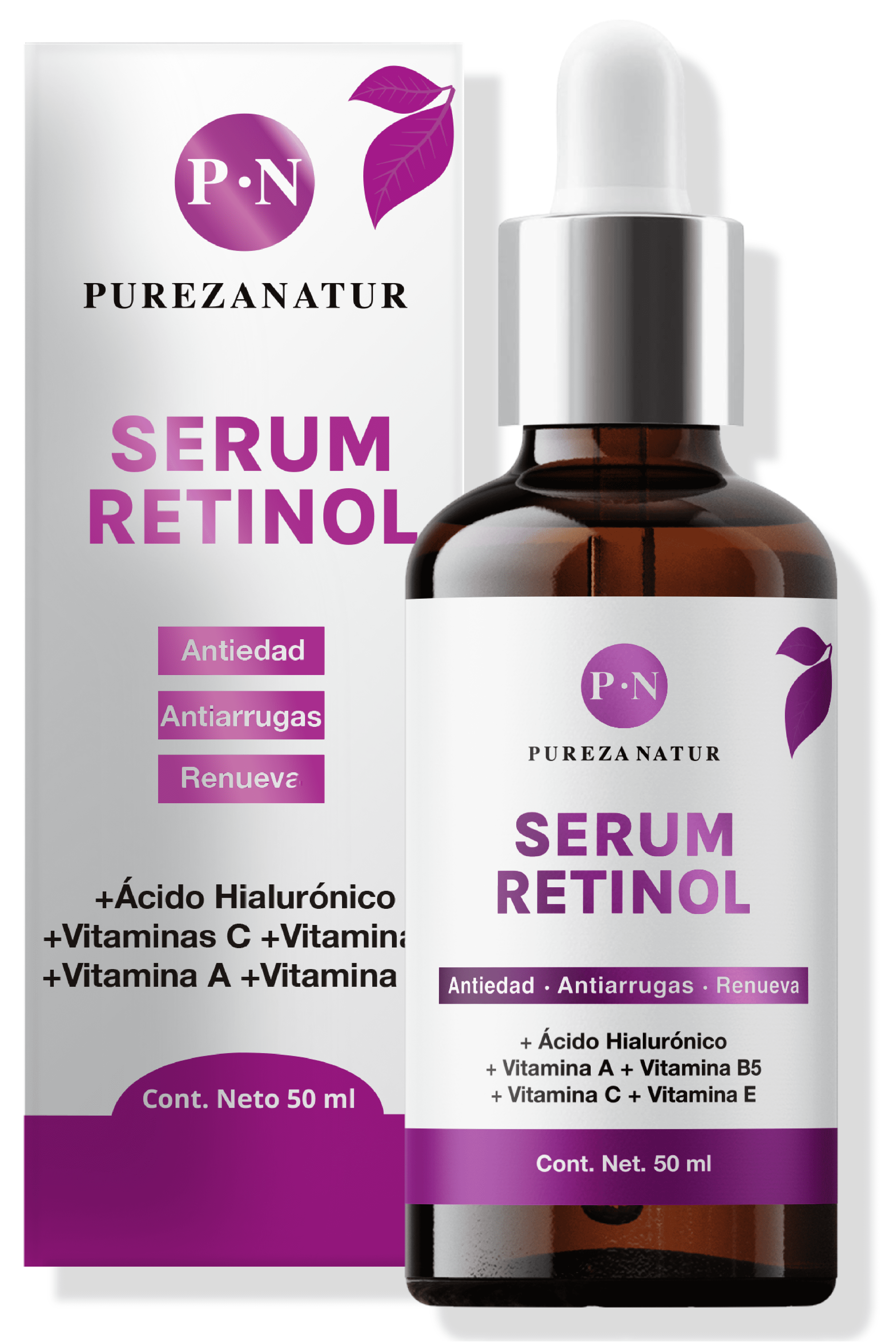 Serum Facial Hidratante y Reparador Pureza Natur 50ml | Walmart en línea