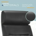 thumbnail image 3 of Click365 Classic Executive Office Chair Bonded Leather Black, 3 of 9