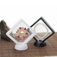 thumbnail image 4 of 8PCS Jewelry Display Case Dust-proof Display Holder Display Stand with 8PCS Base, 4 of 9