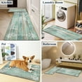 thumbnail image 5 of Findosom 2pcs Green Kitchen Rug Set,18"x30"+18"x47" Non-slip Anti-Fatigue Kitchen Mats Farmhouse Waterproof Kitchen Runner,Ergonomic Comfort Cushioned Standing Mat for Floor,Home,Office,Sink,Laundry, 5 of 8