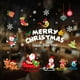 thumbnail image 3 of Pegatinas de pared grandes de Feliz Navidad, pegatinas de vidrio para ventana, decoraciones navideñas para el hogar, adornos de Navidad, Año Nuevo 2024, 3 of 4