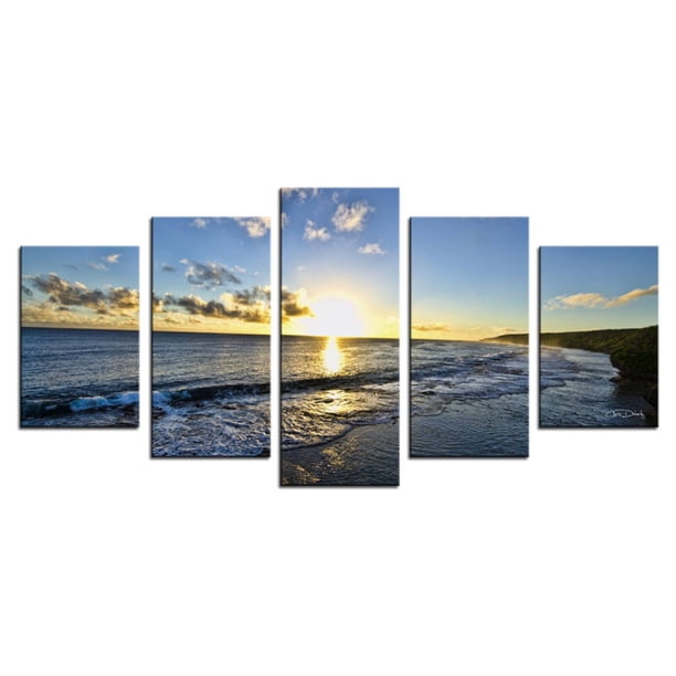Ready2hangart Day Break Canvas Wall Art 5 Pc Set Walmart Com Walmart Com