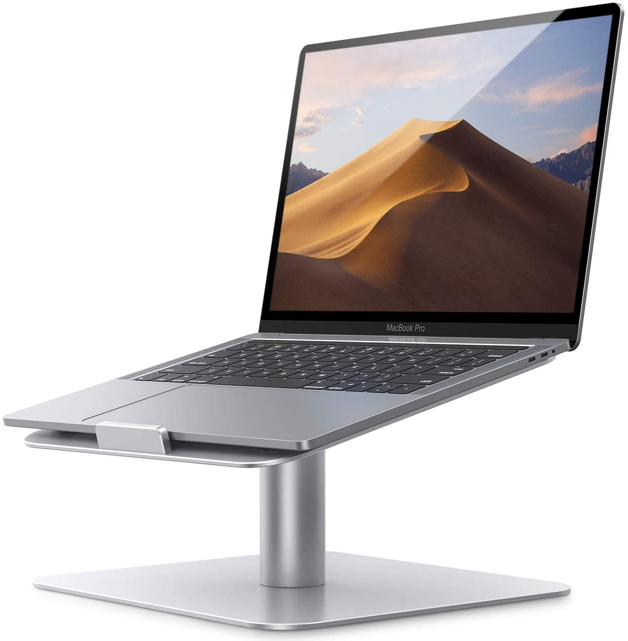 HP More PC Notebook Dell Lenovo Laptop Stand for Desk，Stable MacBook Pro Stand，Ergonomic Aluminum Computer Riser for 12 13 15 16 17 inch ， Universal Computer Cooling Stand for Mac MacBook Pro Air 