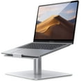 thumbnail image 1 of Swivel Laptop Stand, Laptop Riser - [360-Rotating] Ergonomic Aluminum Computer Desk Holder Compatible with MacBook, Air, Pro, Dell XPS, HP and More 10" - 17.3" Notebook - Sliver, 1 of 7