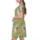 thumbnail image 2 of Disketp Snake And Floral para Vestido de Manga Corta para Mujeres, Vestidos de Verano para Mujeres, Casual y Holgado para la Playa, 2 of 6