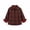Wine, variant on Hzzrkos Kids Plaid Shirt Jacket for Boys and Girls, Button Down Long Sleeve Flannel Shacket, Collared Casual Lightweight Outerwear, Everyday Layering Overshirt Pink