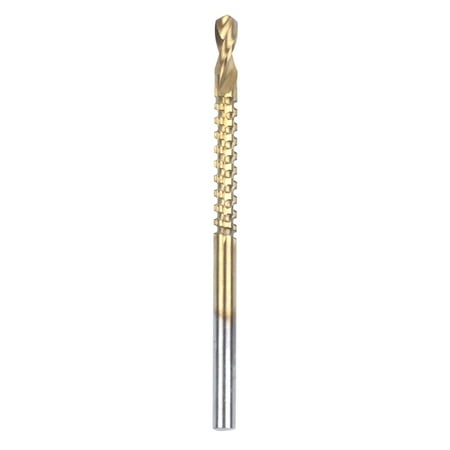 

New Titanium Coated HSS Drill Saw Bit Set Woodworking Wood Tool Drill Bit Size:4Mm