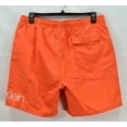 thumbnail image 2 of CALVIN KLEIN Mens Orange Lined Logo Graphic Classic Fit Mesh Swim Trunks XL, 2 of 3
