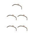 thumbnail image 2 of Maytalsory Metal Arch Frame Kiss Clasp Purse Bag DIY Bead Head Lock Light Grey 24.5cm 5Set, 2 of 6