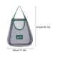thumbnail image 3 of Qarigey Organización eficiente con bolsas de almacenamiento de malla para colgar, almacenamiento de cocina, bolsa de malla para colgar, ahorro Envolturas para manijas de equipaje Tipo 2, 3 of 6