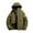 #67-army green winter coats for women, variant on UPPADA Women's Hooded Casual Jackets Warm Winter Thicken Coat Waterproof Cropped Jackets Parka with Pockets,Women's Lightweight Jackets Beige,L