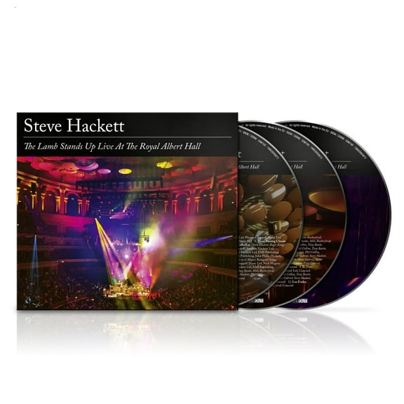 Steve Hackett The Lamb Stands Up Live at the Royal Albert Hall (CD) Album with Blu-ray