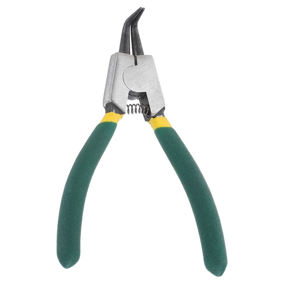 Snap Ring Plier 5" Internal Circlip Pliers with 0.06" Straight Jaw Tip for Ring Remove Retaining Pliers, Green