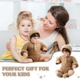 thumbnail image 2 of Ktaxon Reborn Baby Dolls, 20 Inch Realistic Newborn Eyes Open Doll Lifelike Weighted Soft Body with Accessory Set for Kids 3+, 2 of 10