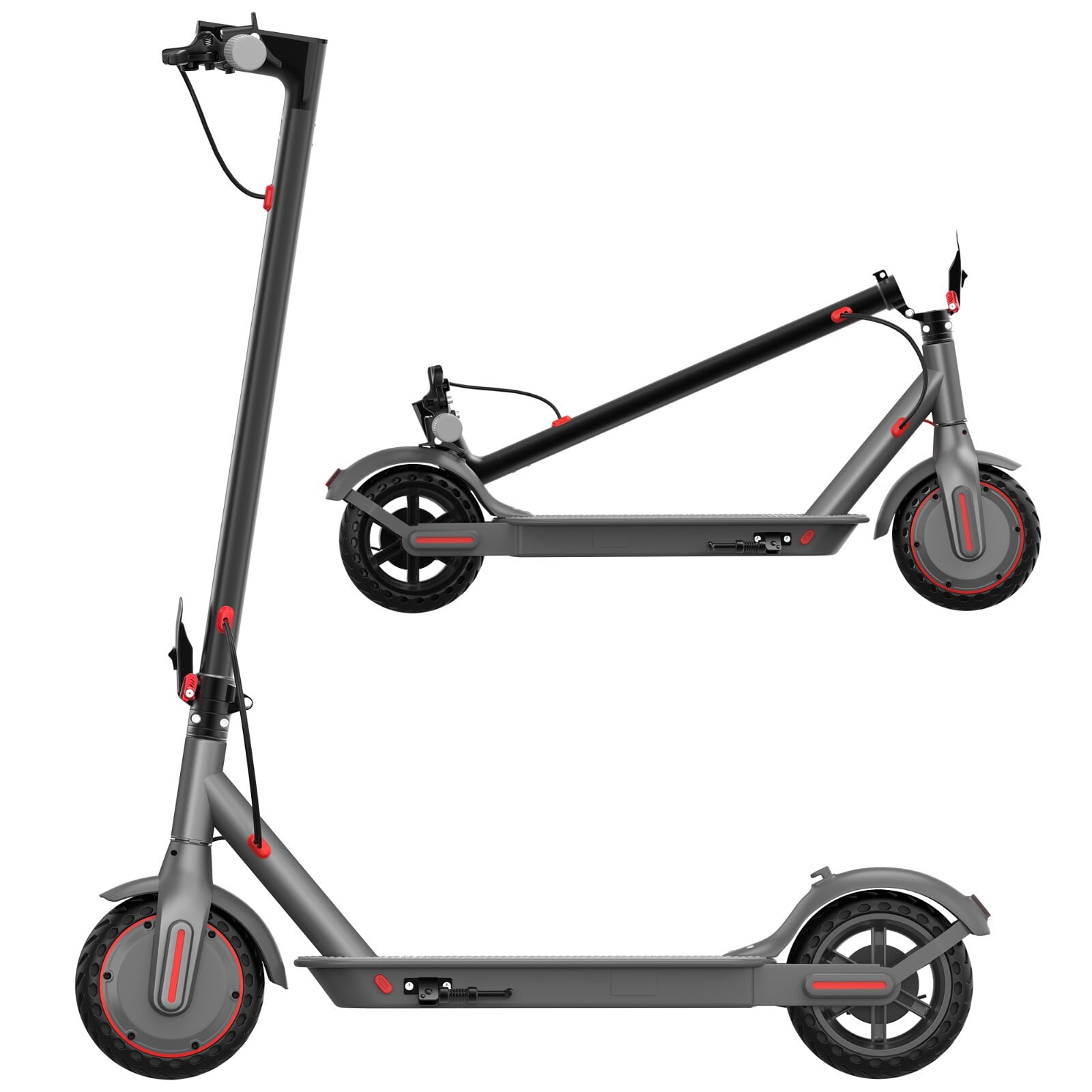 Huffy 36V ZX3 Lithium In-Line Electric Scooter, Black