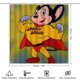 thumbnail image 2 of Mighty Mouse Las nuevas aventuras-theme 4-Piece Shower Curtain Set with Rugs, Waterproof Bathroom Decor Set Includes Bath Mat, U-Shaped Rug, Toilet Lid Cover and Curtain with Hooks, 2 of 6
