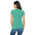 thumbnail image 2 of The Bella + Canvas Ladies The Favorite T-Shirt - TEAL - 2XL, 2 of 3