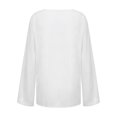 thumbnail image 5 of Vedolay Women's Cardigan Sweater Long Sleeve Cardigan Coats Open Front Button Down Loose Coats White,XL, 5 of 5