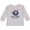 thumbnail image 3 of Inktastic Mimi and Poppop Love Me Boys Long Sleeve Toddler T-Shirt, 3 of 5