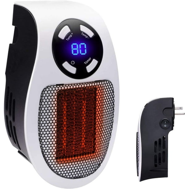 Chauffage d'appoint, chauffage électrique intérieur portable 350w avec  thermostat