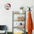 thumbnail image 4 of GZHJMY Christmas Cat Wall Clock, Silent Non Ticking Battery Operated Creative Decorative Round Clock for Kitchen, Living Room, Bathroom, Home School Office Decor, 10 Inch, 4 of 7