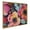 Natural, variant on Kate and Laurel Sylvie Preppy Boho Aesthetic Colorful Floral Group Framed Canvas Wall Art by The Creative Bunch Studio, 18x40 Bright Gold, Bright Colorful Flower Art for Wall